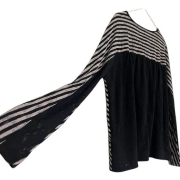 Anthropologie pilar V-neck long sleeves top size M - Picture 13 of 14